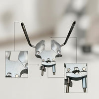 Adjustable Drum Clamp with Ball Joint Secure Tom Drum Holder Long-Lasting Expansion Hardware Connector Universal for Drummers