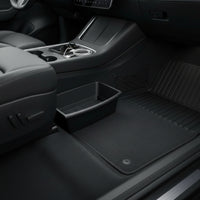 Under-Seat Storage Box with Cover Concealed Under Seat Storage Box Car Organizer Tray with Lid Slim Container