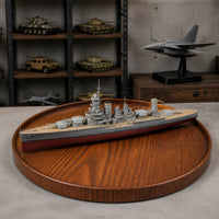 Round Display Base with Raised Wooden-Rim Base-Grain Wooden Display Base Art Pedestal Pedestal for Hobbyists, Collectors, Miniature Scenes