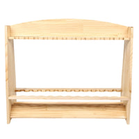 Freestanding Billiard Cue Rack Organizer Space-Saving Furniture Sturdy for Game Rooms