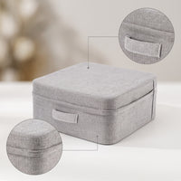 Zippered Cushioned Exercise Pad Portable Exercise Pad with Handle Lightweight Cushion Easy to Clean for Play Area