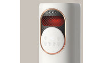Digital Vertical Fan with Wireless Controller Oscillating Floor Fan Quiet Heater High Velocity for Living Room