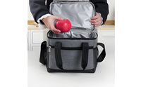 Large Capacity Waterproof Lunch Box Bag Thick Aluminum Foil Aluminum-Lined Insulated Lunch Tote Water-Resistant Thermal Meal Bag Portable for Office Workers, Students, Work, School, Travel