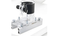 2-in-1 Transparent Router Jig Adjustable Depth Wood Connector Slot Cutter Precision Cutting Transparent Wood Slotting Fixture Stable Clamping for Woodworkers, Carpenters, DIY Users, Furniture Making, Workshop