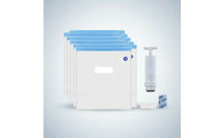 10 Pieces Moisture-Proof 3D Printer Filament Vacuum Storage Bag Airtight 3D Printer Filament Vacuum Bag Transparent Waterproof for Makers