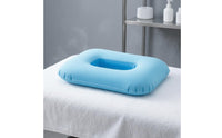 Flocked Inflatable Ear Pillow Skin-Friendly Side Sleeper Pillow Portable