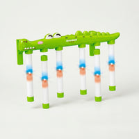 Crocodile Reaction Game Recharge-Capable Electronic Reaction Game with Remote Interactive for Children, Young Children, Playroom, Classroom