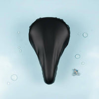 Bike Saddle Cover with Elastic Edge Easy to Install Seat Rain Cover Reusable for Commuters