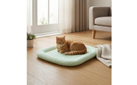Knitted Surface Self Cooling Pet Mat Washable Pet Cooling Mat Easy to Clean Rounded Corners for Dogs