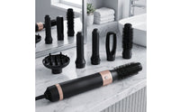 Hot Air Styler with Interchangeable Heads Volumizing 5-in-1 Hair Styling Tool Electric Hair Wand with Detachable Brushes