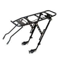 Two-Wheeler Rear Rack Aluminum Alloy Rear Bike Rack Heavy-Duty for Commuters, Mountain Bikes
