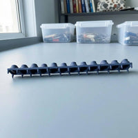 Replacement 12-Key Connection Strip Mounting Stems Conductive Rubber Strip Digital Piano Key Connection Pad