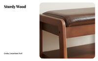 Luxury Design Upholstered Entryway Stool Multi-Functional Upholstered Shoe Changing Stool Comfortable Padded Seat Storage Bench Soft paddinged Top for Homeowners, Apartment Dwellers, Families, Hallway, Mudroom, Living Room, Bedroom