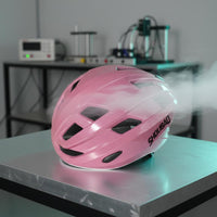 Single-Piece Molded Adjustable Bike Helmet Breathable Vented Cycling Helmet