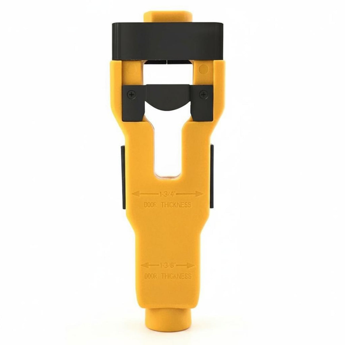 Easy to Use Door Latch Mortise Tool Automatic Positioning Door Latch Installation Kit Allall-Inclusive Mortising Template Hardened Stainless Steel Blade for Carpenters