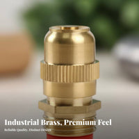 Cooling Mist Brass Sprinkler Long-Lasting Adjustable Misting Nozzle Easy Installation for Farmers, Landscapers, Dust Control, Agriculture