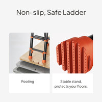 Folding Telescopic Aluminum Ladder Multi-Purpose Step Stool
