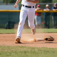 Youth Baseball Softball Pants Straight Leg Full Length White Gray