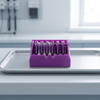 Transparent Mold with Clear Cover Rigid Multi-Slot Plastic Mold Compact Moulds Reusable for Workshop, Bench Use