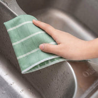 Carbon Fiber Microfibre Cloth 40cm x 50cm, High Absorbency Cleaning Cloths for Glass and Kitchen, Streakless Microfibre Finish