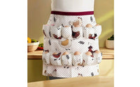 Egg Gathering Apron Cute Egg Collecting Apron Adjustable Long-Lasting for Homesteaders, Chicken Coop, Backyard Farm