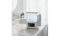 High Pressure Pulsating Stream Oral Irrigator Handle Electric Countertop Oral Water Cleaner 3 Cleaning Modes for People with Tooth Alignment Aids