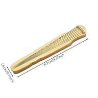 Brass Paperweight Ruler Solid Lettering Weight Decorative Lettering Paperweight for Calligraphers