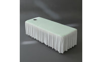 Massage Bed Cover Elastic Massage Table Sheet with Face Hole Machine Washable Treatment Table Cover for Beauty Salons