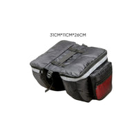 2 Side Bags Double Bike Pannier Large Capacity Rear Rack Pannier Bag for Shopping