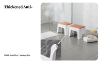 cushionedded Step Stool multipurpose Rectangular cushionedded Footstool Multifunctional
