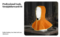 & Heat Resistant Metal Joining Shawl Hood Anti-Scald Welder Head Neck Protector Fireproof Thread Stitching for Welders, Metalworkers