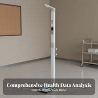 Sound Wave Height and Weight Scale High Precision Electronic Height Weight Machine Large Digital Display Digital BMI Scale with Stadiometer