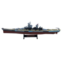 1:1000 Scale USS Missouri Battleship Model Tabletop USS Missouri Model Authentic Warship Realistic for Office, Bookshelf
