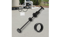 Backwash Assembly Easy Install Piston Shaft Assembly Heavy-Duty with Handle for Pool Owners