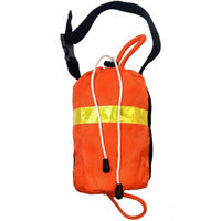 Throw Bag  with rope Emergency Rescue Rope Waterproof Material Buoyant Aquatic Line Pouch Wear-Resistant for Rescuers, Boating, Kayaking, Ice Fishing