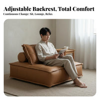 Unrestricted configuration configurable modular unit Couch Japanese rustic simplicity Inspired Lounge Seating Nordic artistic Home Furniture Minimalist design for Design lovers, Homeowners, Living Room, Apartment, Movie evenings, Reception Area