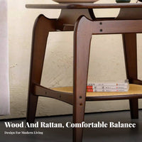 Space-Saving C-Shaped Snack Table Multi-Functional Household Furniture adaptable Minimalist design for Apartment Dwellers, Remote Workers, Living Room, Small Spaces, Couchside, Home Office