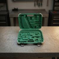 Tool Storage Case Compact Empty Tool Box Shockproof for DIYers, Technicians