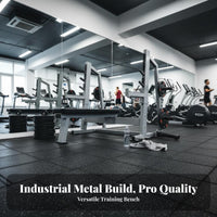 Multifunctional Barbell Bench Press Rack Multi-Functional Adjustable Bench Press Rack Commercial Grade Strength Training Equipment Heavy Duty for Powerlifters, Bodybuilders, Athletes, Home Gym