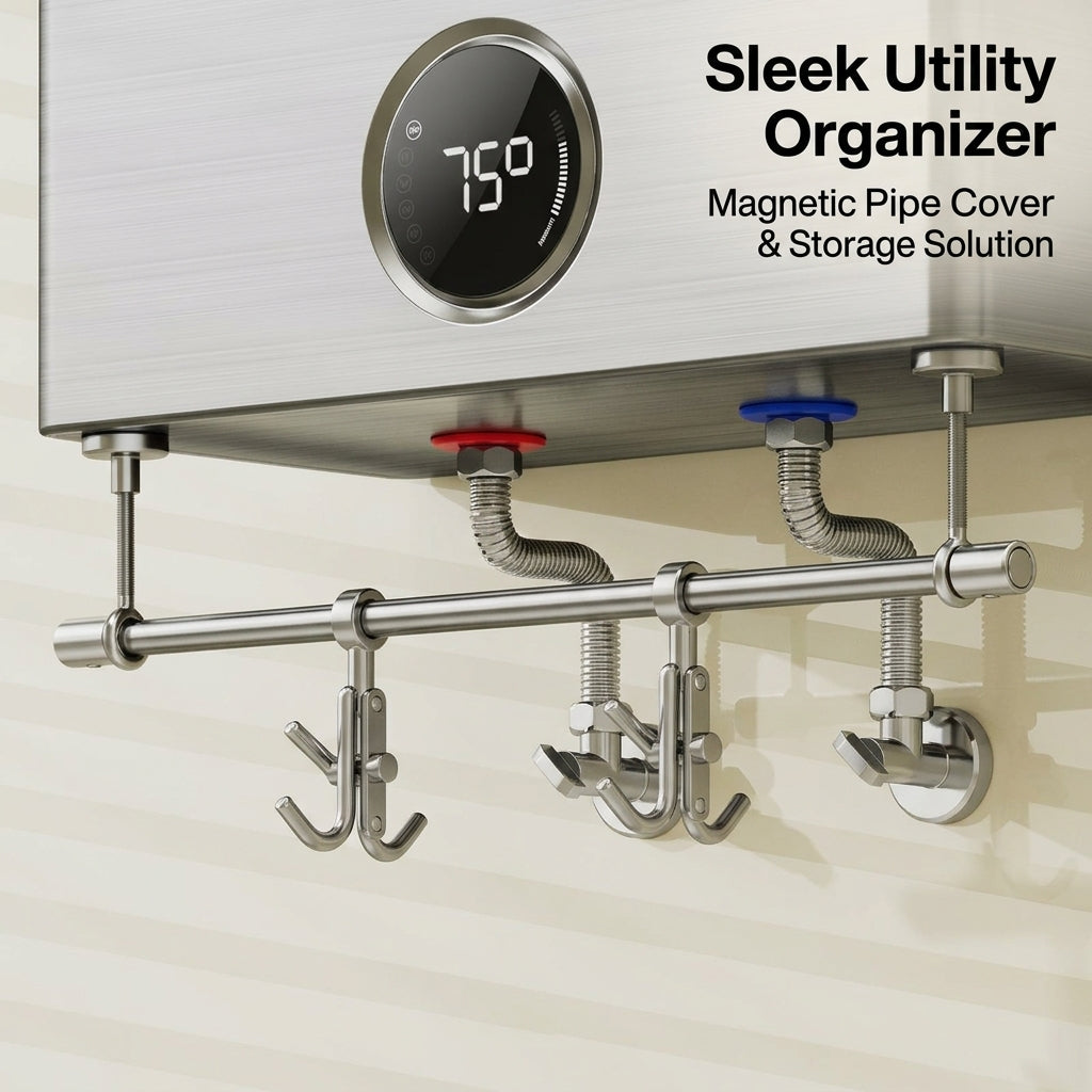 Wall Mount Holder for Kitchen Towel Rolls, Paper Dispenser, Stainless Steel Rag for Bathroom and Wash Basin