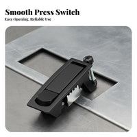 Power Box Lock Sturdy Duty Flush Mount Cabinet Lock Professional Enclosure Latch for Distribution Boxes