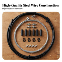 Bike Brake and Gear Wire Set Fluid Gear Ing Bike Brake and Gear Selector Wire Kit Stainless Steel Wire S Rust Withstand Ant