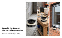 Black Cement Caulking Seal Beige Fiber Felt Seal Assembly