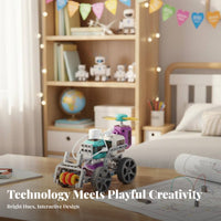 Science technologynology Engineering Math Education Snap Circuit Kit Hands-on Learning Snap Circuit Set Easy to Build Educational Toy No Soldering Required for children 6+, Students, Beginners, Birthday Gift, Home, Classroom, Science Fairs