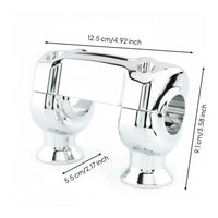 Motorcycle Handlebar Riser Clamp CNC Machined Handlebar Riser Clamp Metal Motorcycle Bar Mount for Bike Owners