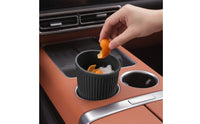 Waterproof Car Cup Holder Trash Can Odor-without Odor Cup Holder Trash Can Small Silicone Car Organizer Leakproof for Vehicle Interior
