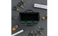 Wear-Resistant Square Tool Bag Thickened Heavy Duty Tool Bag Adjustable Shoulder Strap Padded Handle for Electricians