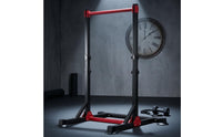 Steel Frame Freestanding Pull-up Bar Anti-Slip Freestanding Pull up Bar Wide Floor Pads Fitness Equipment Stable Standing for Home Exercise, Stretching