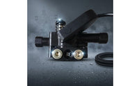 Threaded Ports Pressure Washer Pump Head Electrical Leads High-Pressure Washer Pump Head Connector Included Cleaning Tool Compact