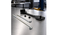 Replacement Battery Fixing Bracket Kit Easy Installation Battery Hold-down Bracket with Rods Sturdy High-Strength for Automotive Repair